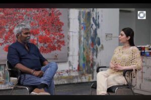 Aashna Abrol talking with GR IRANNA in their studio (Part 02 )