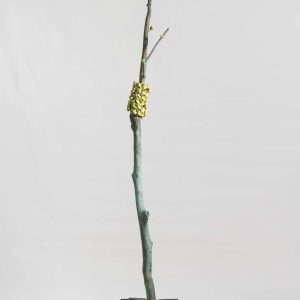 Holy path in temple, 92x32x32in, Bronze, 2024